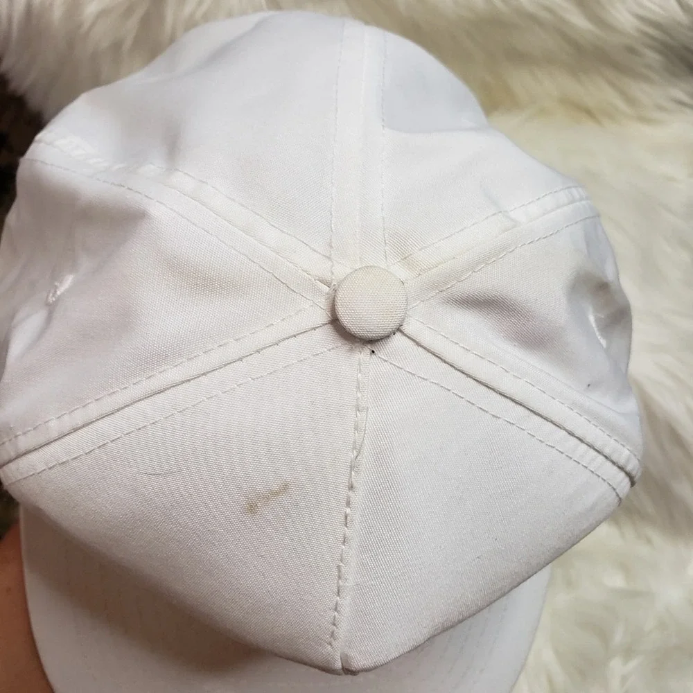 Vintage Nebraska Cornhuskers adjustable hats, red and white